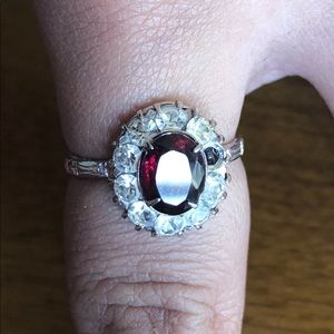 Antique Art Deco Pre (1930’s) Sterling Silver Ring